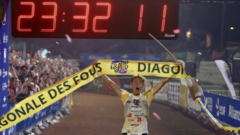 Arrivée de la Diagonale des Fous lors du Grand Raid de La Réunion