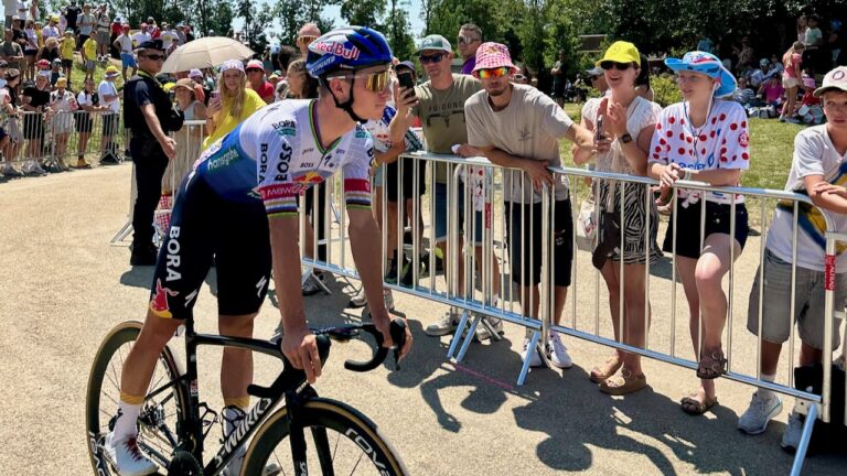 Remco Evenepoel lors du Tour de France 2026